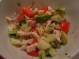 Chicken, Potato and Avocado salad