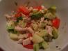 Chicken, Potato and Avocado salad