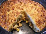 Impossible South Western Chicken Pie