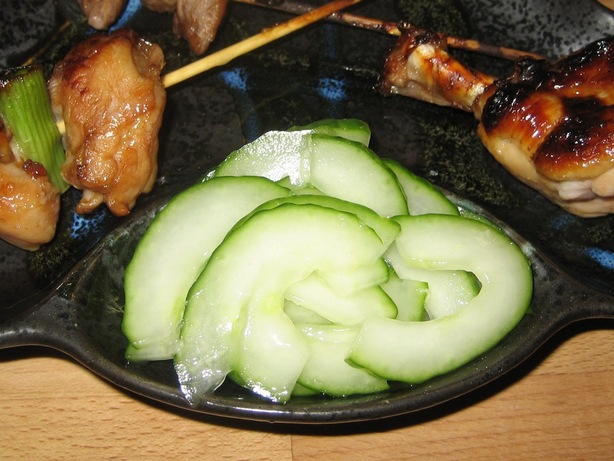 Japanese Vinegared Cucumbers. Photo by Halcyon Eve