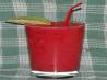 Banana Raspberry Smoothie (Vegan). Recipe by Katzen