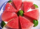 Watermelon Wedges With Lime and Honey. Photo by Sharon123