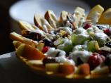 Orange Blossom Yogurt Dressing With Fruit