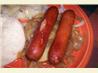 Pan-Grilled Sausages with Apples and Onions