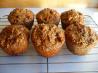 No-Flour No-Sugar Oat Walnut Fruit Muffins