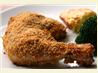 Oven Fried Chicken With Corn Flakes. Recipe by ChipotleChick