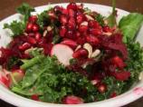 Kick the Winter Blahs Salad (Kale and Beets)