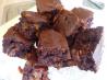 Chocolate and Apricot Brownies. Recipe by McCarthy