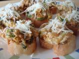 Creamy Zucchini Crostini. Photo by Starrynews