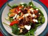 Spinach Salad With Oranges, Dried Cherries, and Candied Pecans. Recipe by Ameliahead