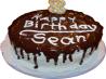 Vanilla Butter-Creme Chocolate Ganache Birthday Cake