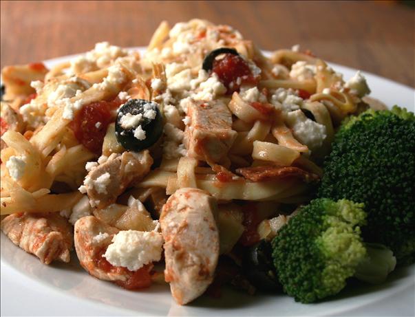 Mediterranean Pasta. Photo by Cookin-jo