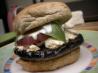 Cheesy Portobello Burger With Lemon Mayo