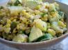 Creamy Corned Zucchini and Peppers