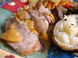 A Peach of a Pork Tenderloin. Photo by Derf