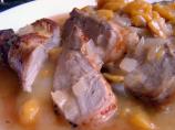 A Peach of a Pork Tenderloin. Photo by Derf