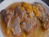 A Peach of a Pork Tenderloin. Photo by Derf