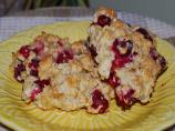 Lemon Cranberry Oat Scones