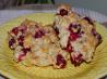 Lemon Cranberry Oat Scones
