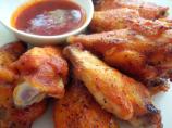 Sriracha Garlic Wings. Photo by gailanng