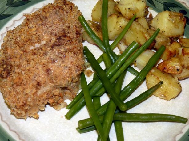 Chicken Maryland With a Baked Mustard Crust. Photo by DoubletheGarlic