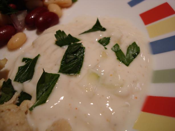 Cucumber Raita. Photo by Starrynews