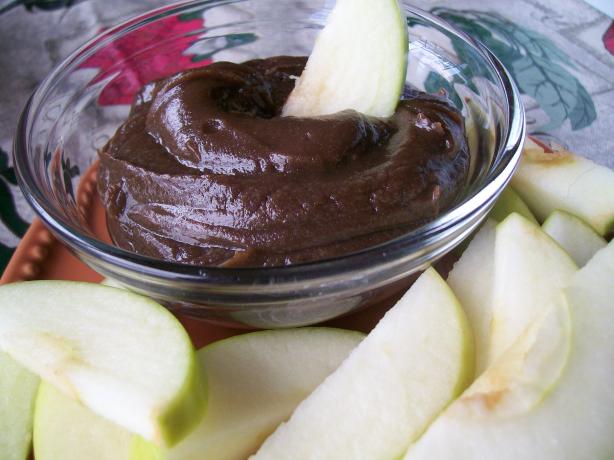 Way Too Easy Warm Peanut Butter - Chocolate Dip/Spread. Photo by Crafty Lady 13