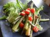 Asparagus and Green Bean Salad with Herb Dijon Dressing. Recipe by onionjs
