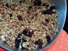 Cranberry-Walnut Granola. Recipe by mersaydees