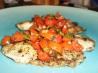 Grilled Halibut With Tomato-Basil Salsa