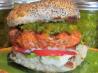 Asian Salmon Burgers With Wasabi Mayo & Asian Relish. Recipe by Rita~