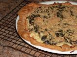 Chef Joey's Herb and Mushroom Quiche (Dairy Free). Photo by Chef Joey Z.