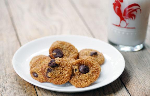 Gluten Free Chocolate Chip Cookies (With Yacon). Photo by Elana's Pantry
