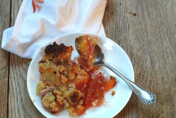 Peach Crisp (Revised). Photo by Elana's Pantry