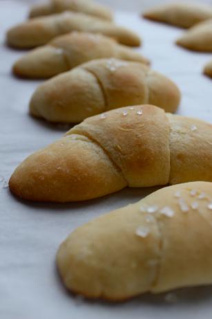 Easy Butterhorn Rolls. Photo by Cookgirl