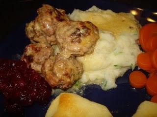 Tessa Kiros Finnish Meatballs With Allspice, Sour Cream, and Lin. Photo by Mika G.