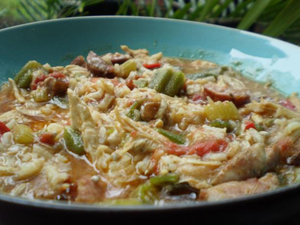 Chicken Okra Sausage Gumbo. Photo by breezermom