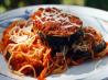 Garden Fresh Eggplant Parmesan. Recipe by Chef Curt