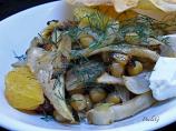 Roasted Fennel With Chickpeas