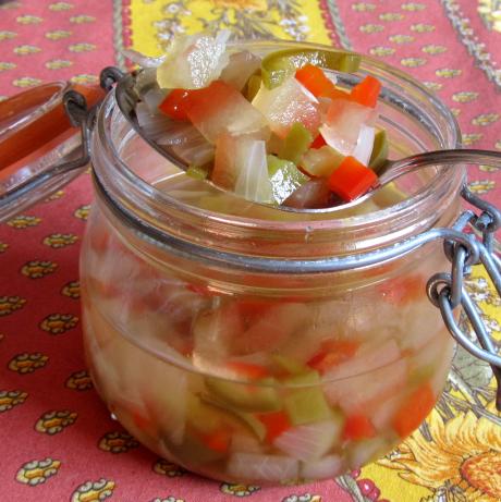 Chunky Cajun Watermelon Relish. Photo by Rita~