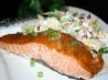 Simple Sweet-Hot Mustard Salmon. Recipe by Chef #1099457