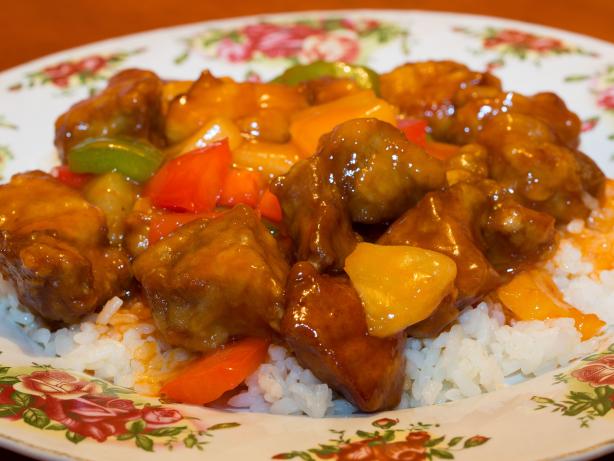 Sweet and Sour Pork. Photo by Peter J