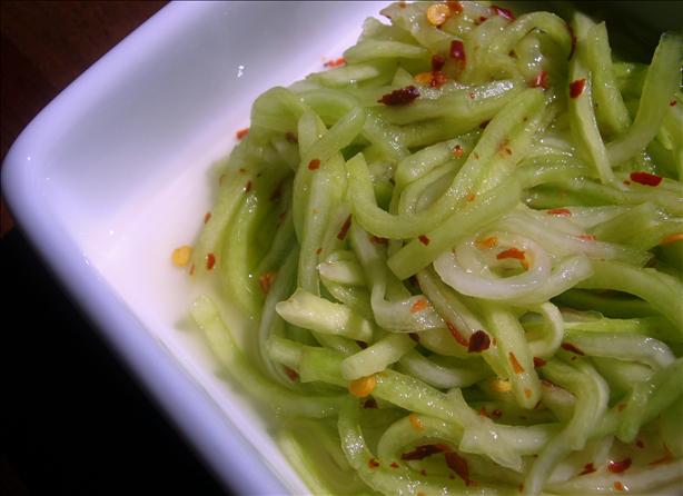 Hot Pickled Cucumber. Photo by AmandaInOz