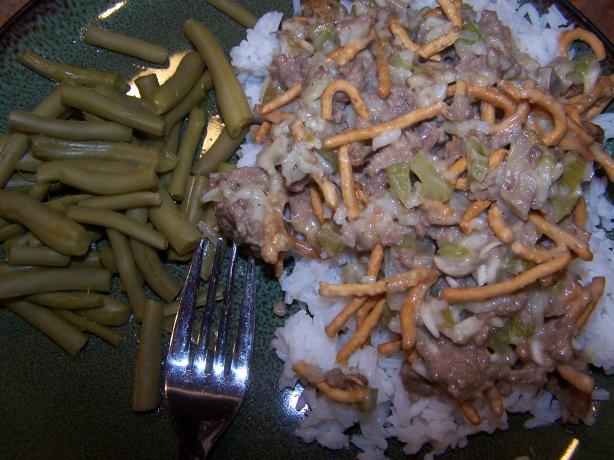 Chinese Hamburger Casserole. Photo by QueenJellyBean