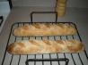 No Knead Baguette. Recipe by DJ Seph