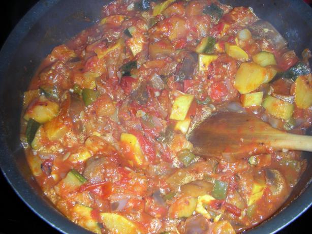 Farmers Market Ratatouille. Photo by JackieOhNo!
