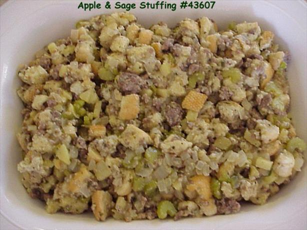 Apple and Sage Stuffing. Photo by Chippie