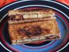 Banana and Nutella Sandwiches. Recipe by superflouis