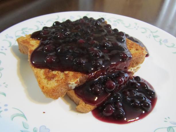 Fresh Blueberry Sauce. Photo by Rita~