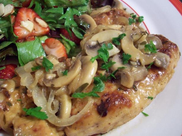Turkey Cutlets With Tarragon and Wine. Photo by AlainaF